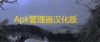 Apk管理器汉化版